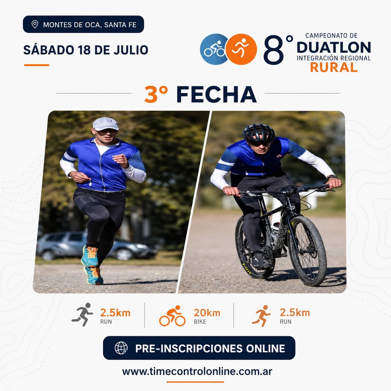 Fecha 3 Campeonato Duatlón