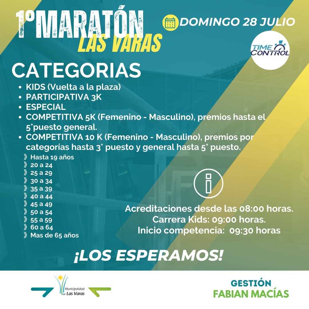 1°MARATON LAS VARAS