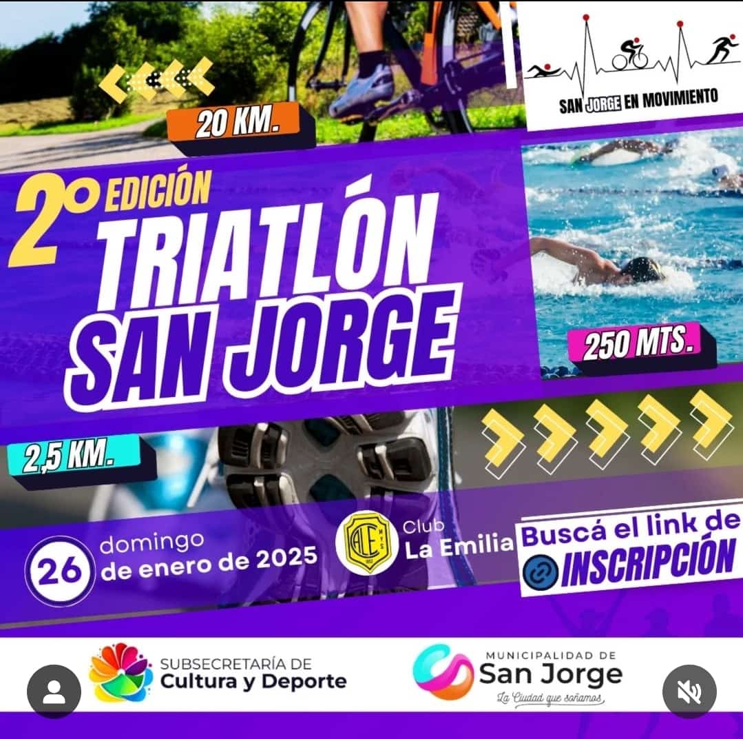 2da Edición Triatlon San Jorge