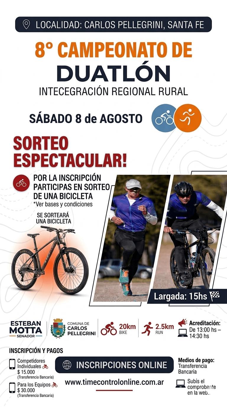 Fecha 3 Campeonato Duatlón